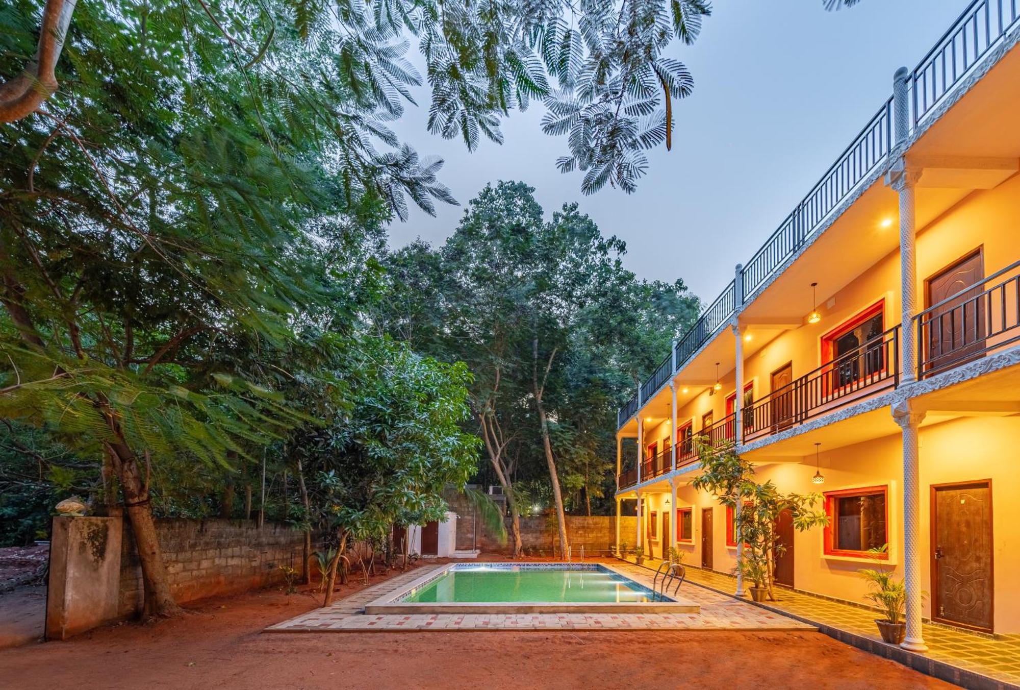 Hotel De Jardin Pondicherry With Swimming Pool Esterno foto