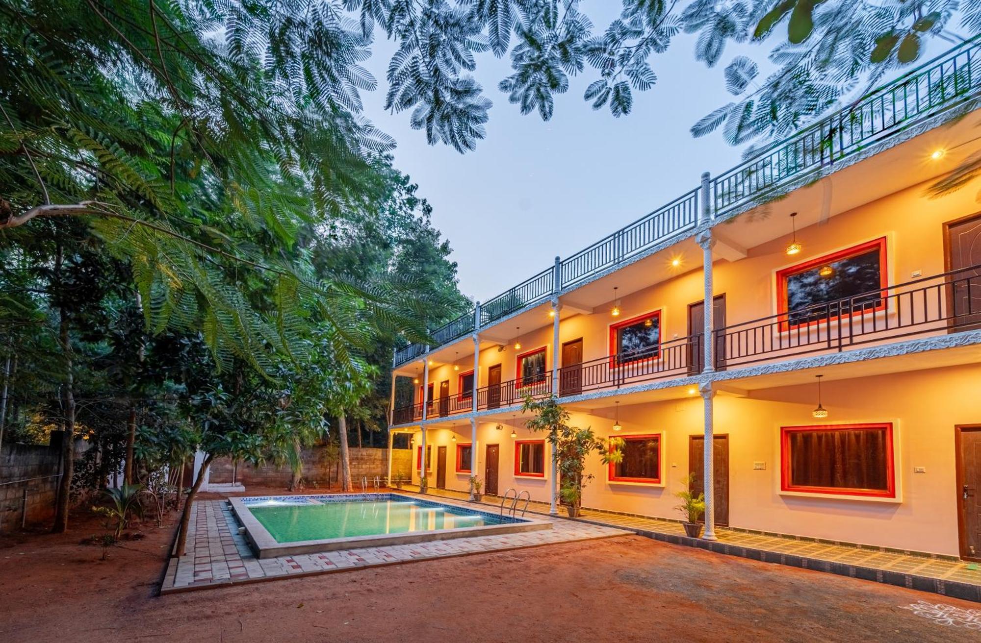 Hotel De Jardin Pondicherry With Swimming Pool Esterno foto